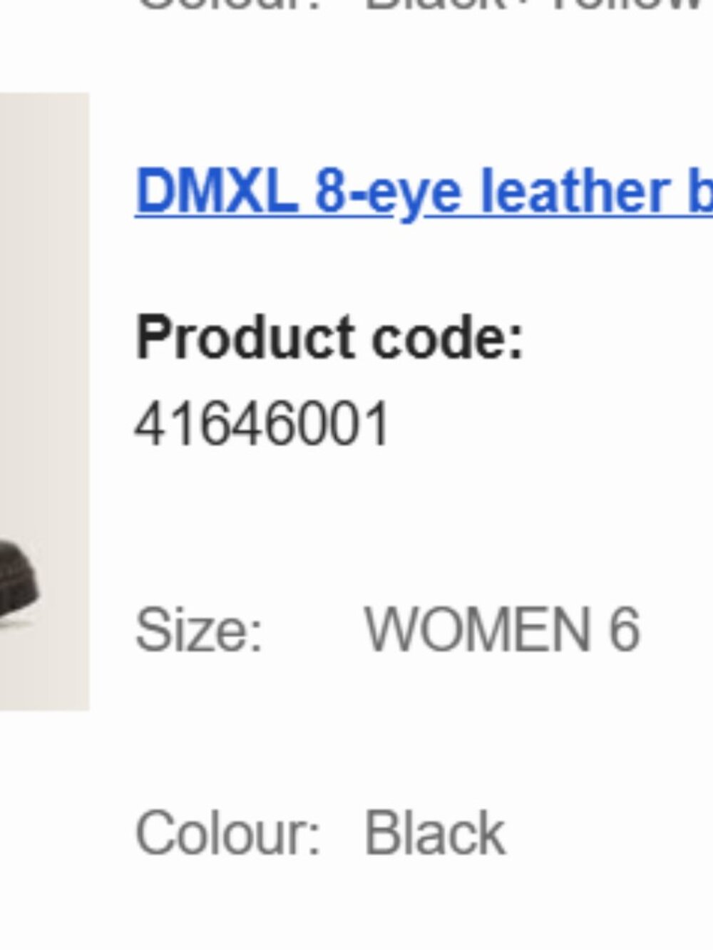 Dr Martens DMXL women's size 6 - Picture 5 of 10